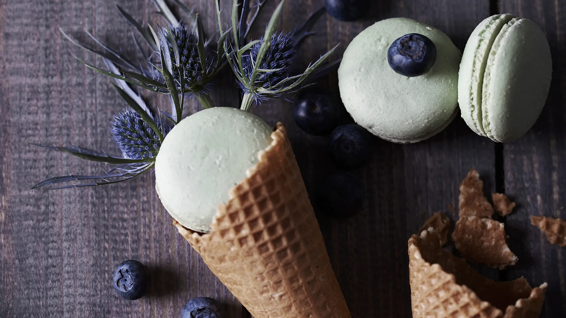Hero Gelato Cone Pistachio