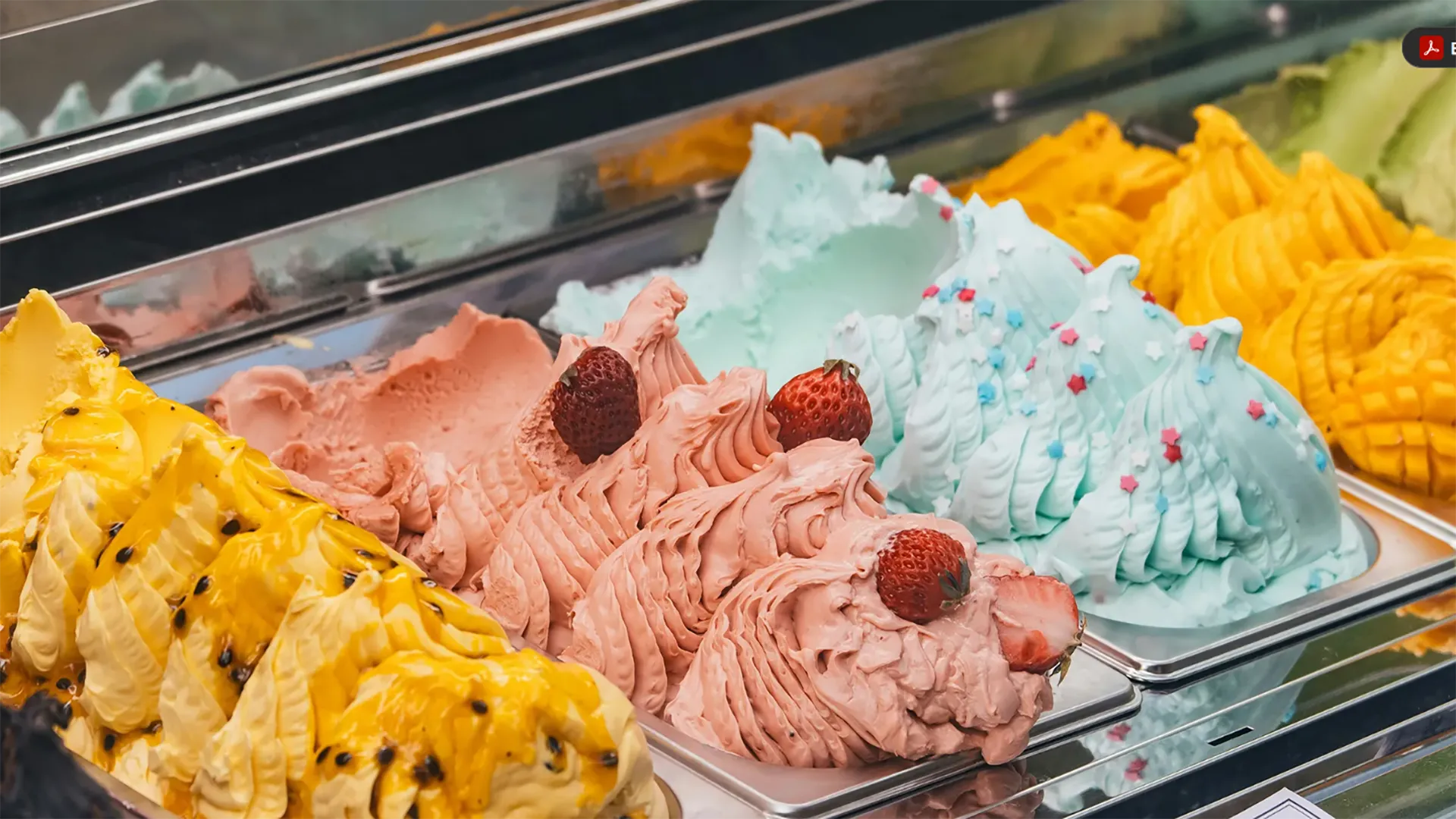 Professional ice cream packaging support.